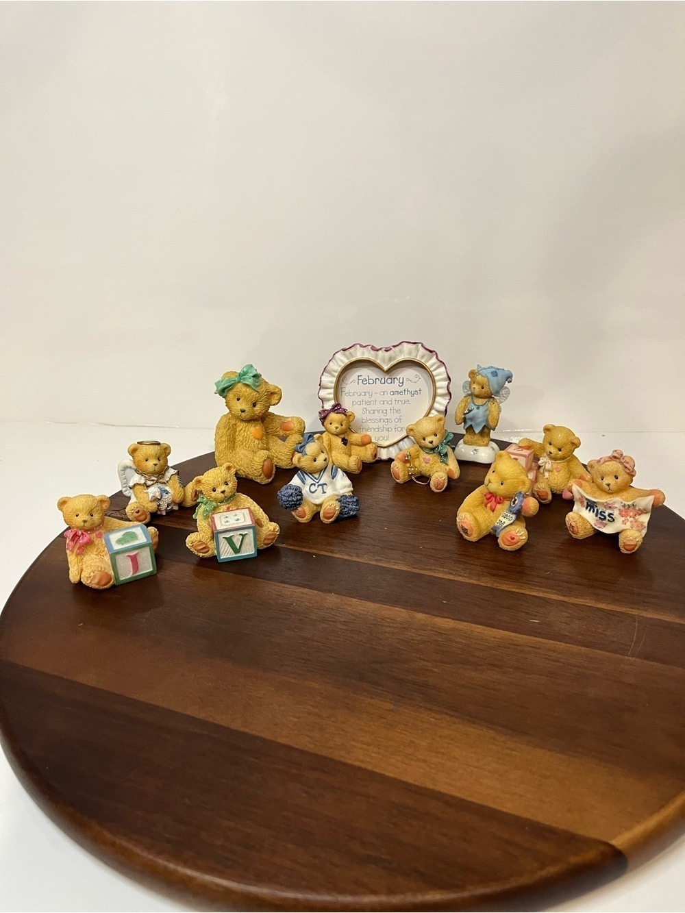 Vintage Cherished Teddies Figurine Lot of 12 Enesco Bear Collectibles